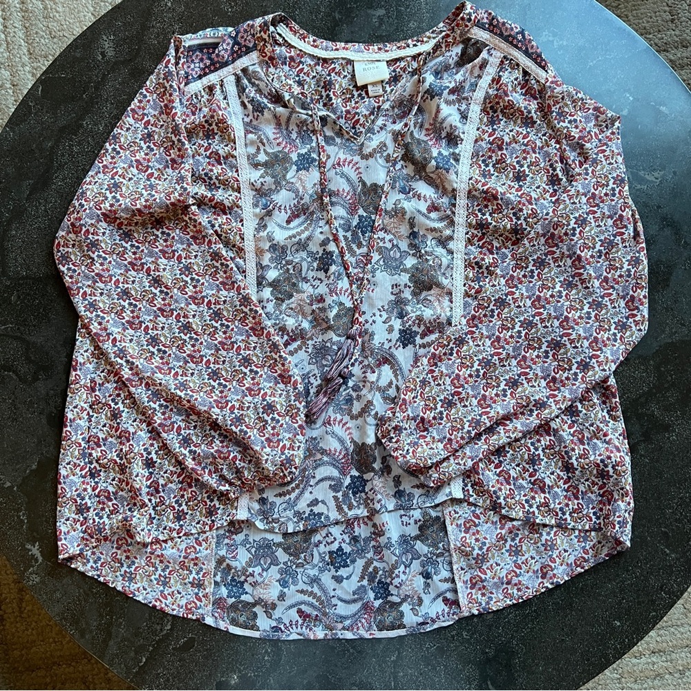 Knox Rose Blouse - Size XL to 1X